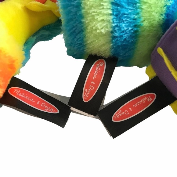 Melissa &‎ Doug Lot Of Three Monster Bowling Replacement Pins Plush - Picture 8 of 8